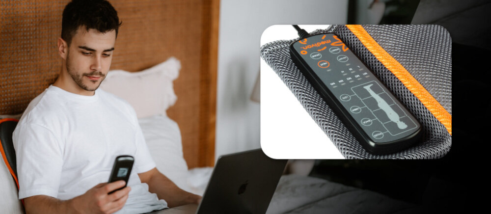 Mata masująca MEDIVON Cosy Vibra masujace elementy delikatnosc masazer