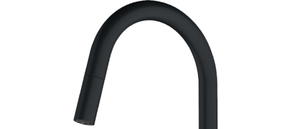 Bateria FRANKE Lina 115.0626.053 Czarny wyciągana wylewka ułatwienie