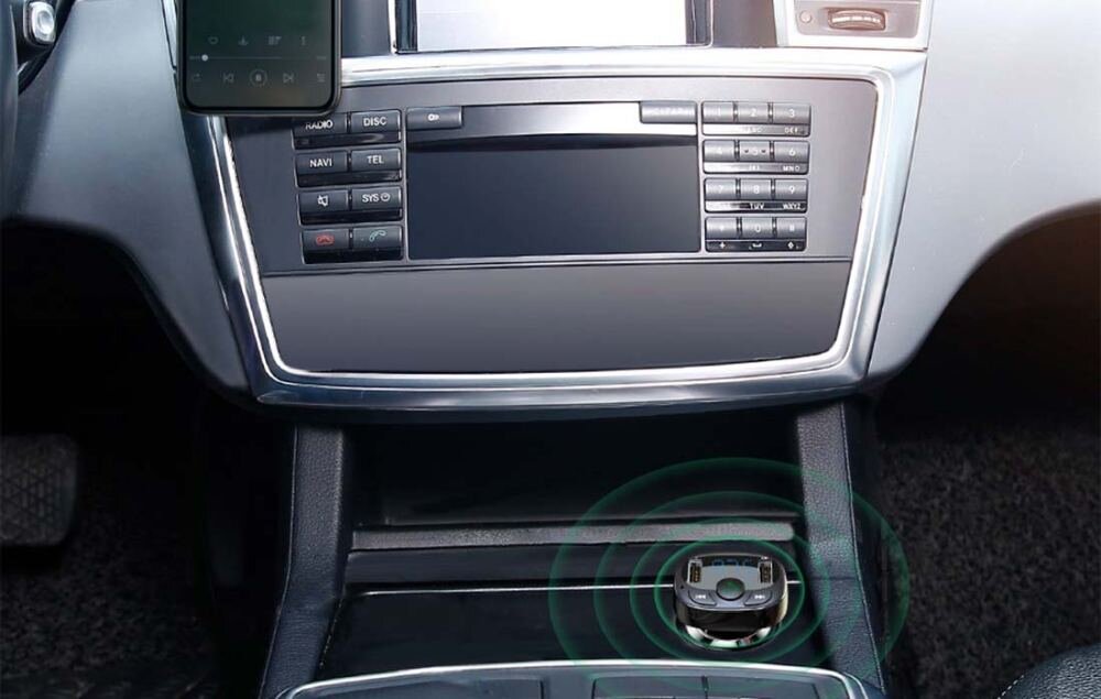 Transmiter FM BASEUS CCTM-01 kompatybilnosc jakosc dzwieku