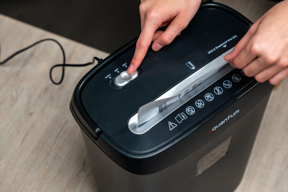 Niszczarka XQUANTUM PS401 15 L automatyczne uruchomienie