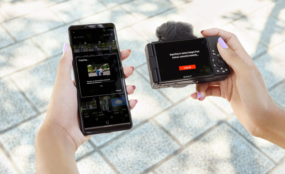 Aparat SONY ZV-1F Czarny rozdzielczość 4K FULL HD VLOGOWANIE SZEROKOKĄTNY OBIEKTYW OBSŁUGA ŁADTOWOŚĆ ZERO ŚLADU PLANETA MIKROFON WIATR ROZMOWY FILMY JAKOŚĆ