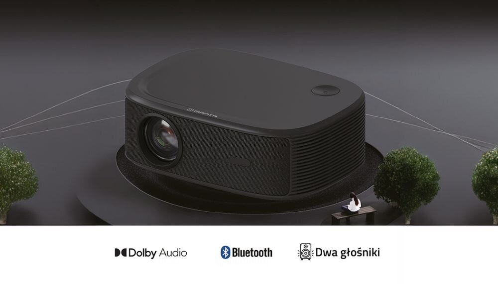 Projektor MANTA MultiVision Pro doznania dzwiek dolby audio