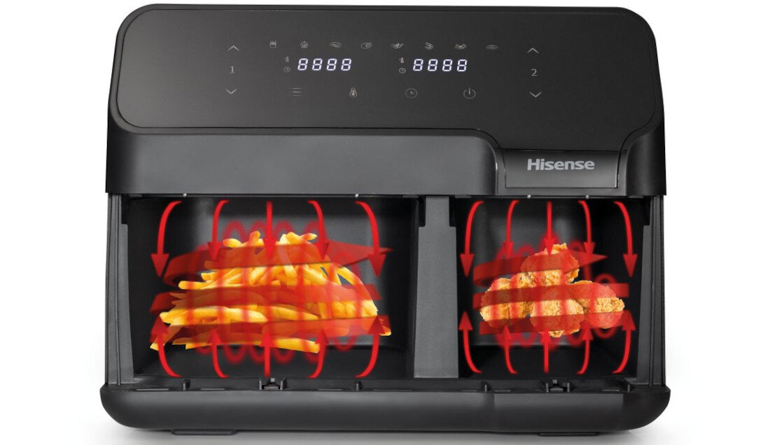 Frytkownica beztłuszczowa HISENSE HAF2900D Air Fryer Healthier frying