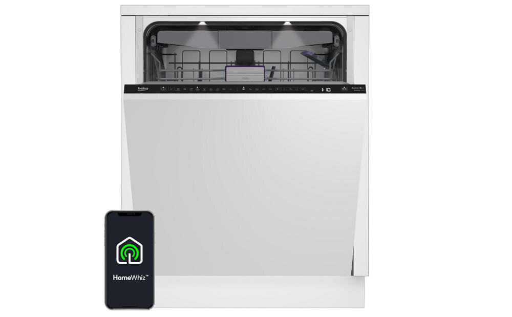 BEKO BDIN39640A cornerintense ramię myjące urządzenie mycie obrotowa dysza strumień zakamarki zmywarka