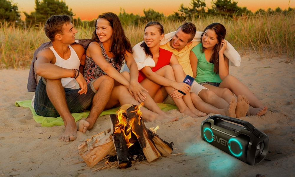 Głośnik mobilny SVEN PS-390 Czarny waga wielkość przenoszenie