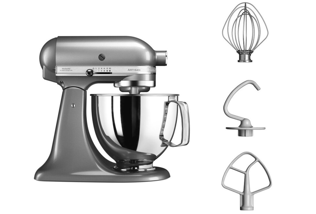 Robot kuchenny planetarny KITCHENAID Artisan 5KSM125ECU 300W zestaw akcesoria komplet wyposazenie
