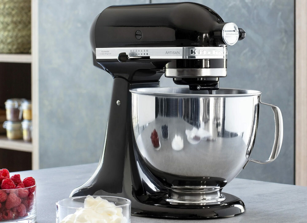 Robot kuchenny planetarny KITCHENAID 5KSM125ECU 300W dzieza 4,8l wykonanie stal INOX mozliwosc mycia w zmywarce