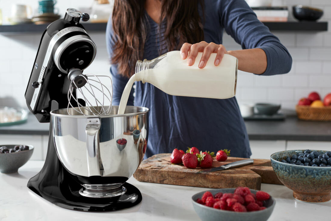 Robot kuchenny planetarny KITCHENAID 5KSM125ECU 300W 6-elementowa rozga mozliwosci uzytkowanie