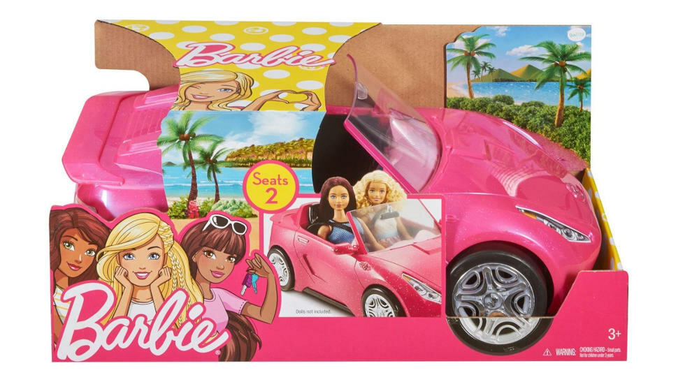 MATTEL-BARBIE-CABRIOLET opakowanie auto instrukcja karta gwarancyjna