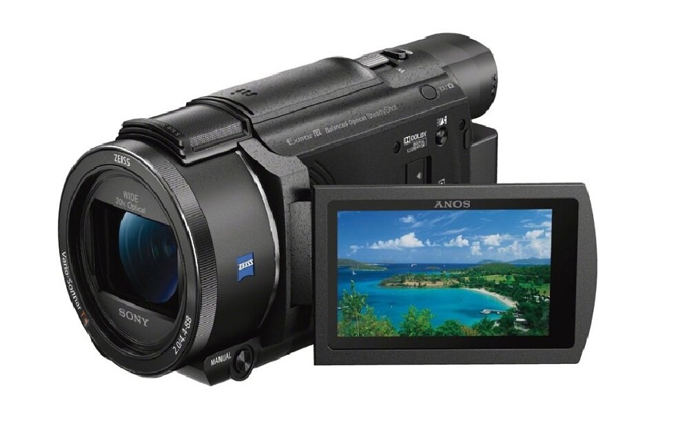 KAMERA CYFROWA 4K SONY FDRAX53B stabilizator obrazu Optical SteadyShot bez zakłóceń