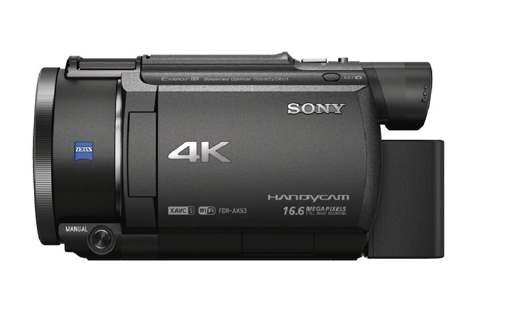 KAMERA CYFROWA 4K SONY FDRAX53B mikrofon jakość dźwięk