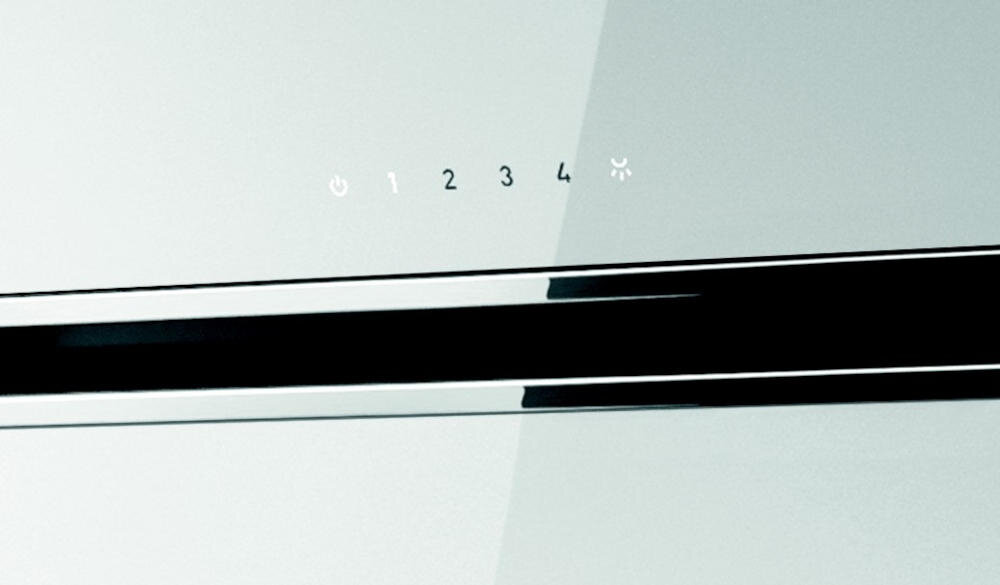 ELICA okap funkcje materiały funkcje sterowanie dotykowe regulacja praca pochłanianie opary