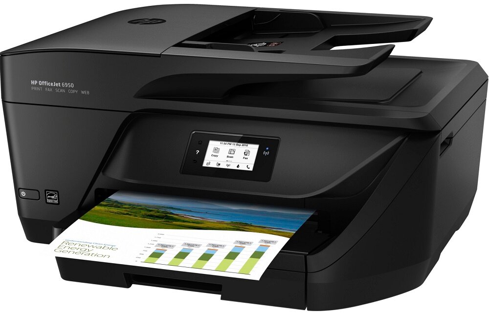 Urządzenie HP OfficeJet 6950 (P4C78A) - oryginalne wkłady atramentowe profesjonalna jakość kolorów