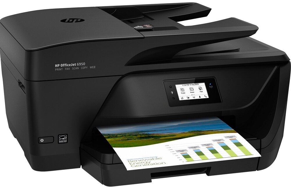 Urządzenie HP OfficeJet 6950 (P4C78A) - funkcjonalność drukowanie skanowanie kopiowanie