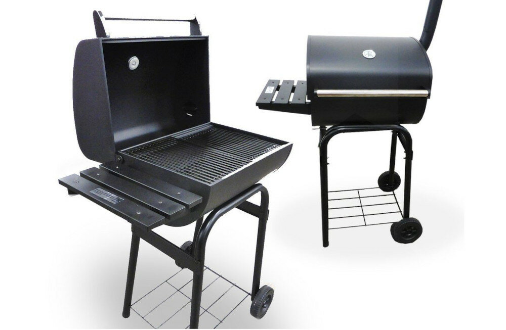 Grill węglowy LUND 99514 termometr popielniczka