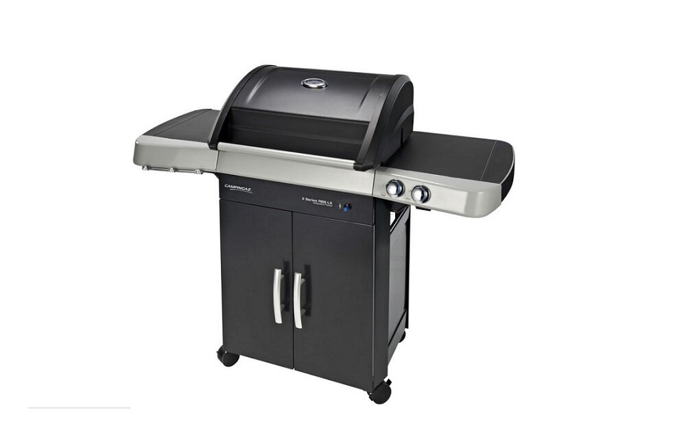 Grill gazowy CAMPINGAZ RBS LX BBQ Seria 2 2000025143 potrawy smażą się równomiernie pokrywa ze wbudowanym termometrem 