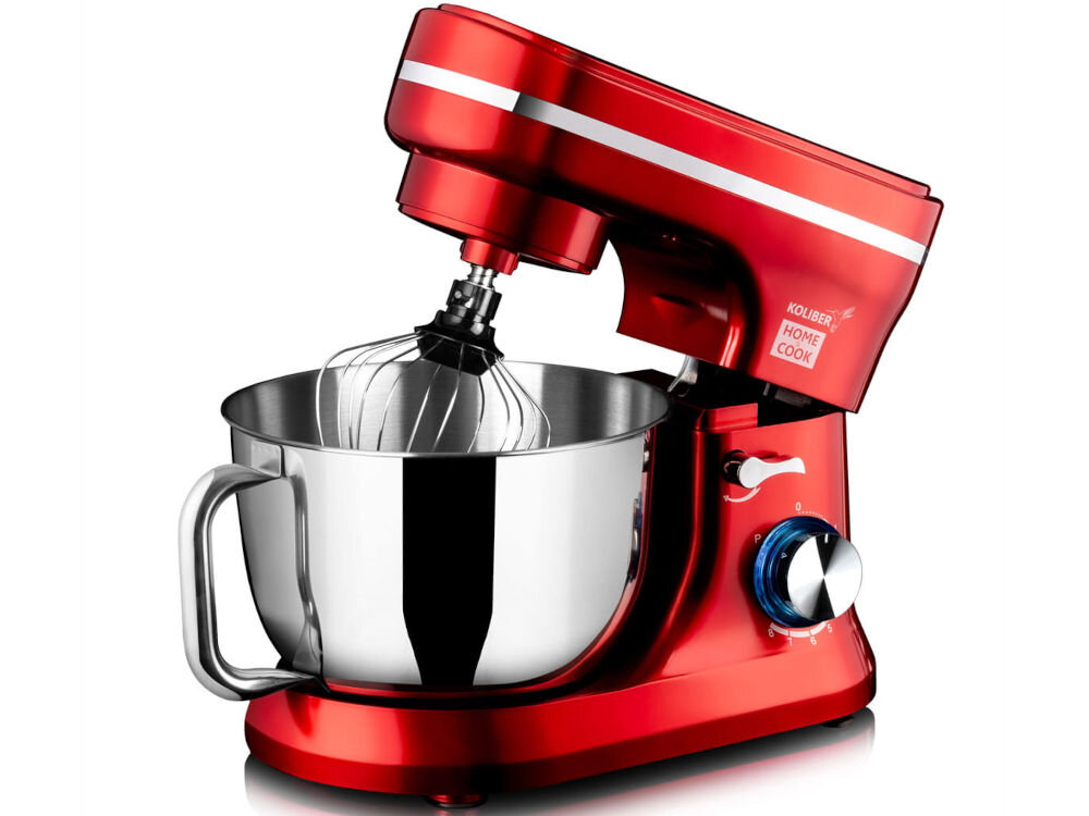 Robot kuchenny planetarny KOLIBER Robomax X-2400-W 2400W Czerwony dla miłośników gotowania użyte technologie wyjątkowa moc mieszanie zagniatanie ubijanie lekkie kremy ciężkie ciasta drożdżowe planetarny system mieszania dokładne mieszanie zagniatanie ubijanie składników wysoka jakość przygotowywanych potraw 