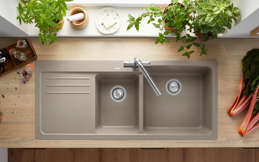 BLANCO zlewozmywak silgranit granit łatwe czyszczenie kamień