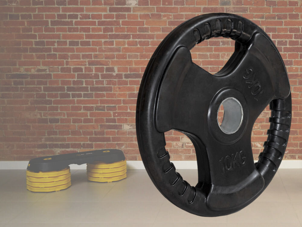 Obciążenie HMS 17034 TOK-10 (20 kg) guma wyprofilowane otwory żeliwo