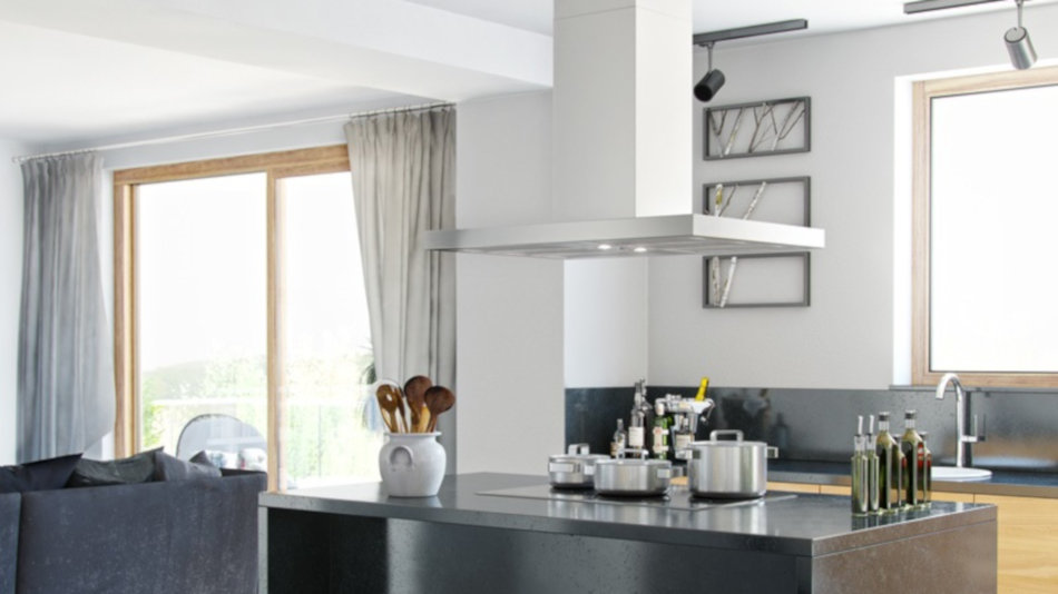 Okap GLOBALO Nomina Isola 90.3 Sensor Inox - Tryby Pracy