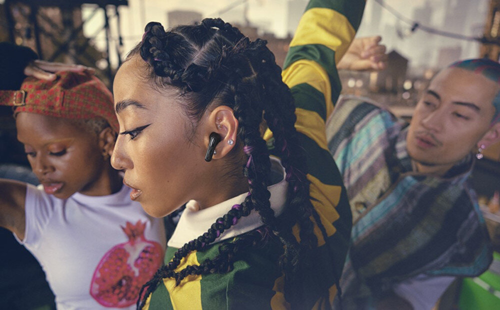 Słuchawki douszne JBL Tune Flex 2 - JBL z Pure Bass i ANC