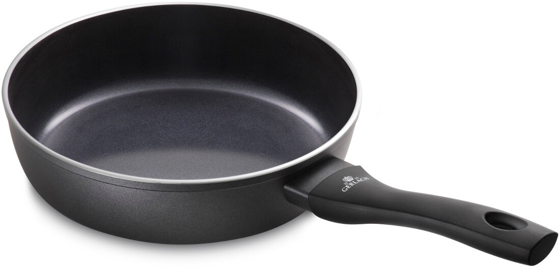 Patelnia GERLACH Contrast Procoat 28 cm latwe przygotowywanie posilkow specjalna powloka nieprzywierajaca wzmociona domieszka ceramiczna
