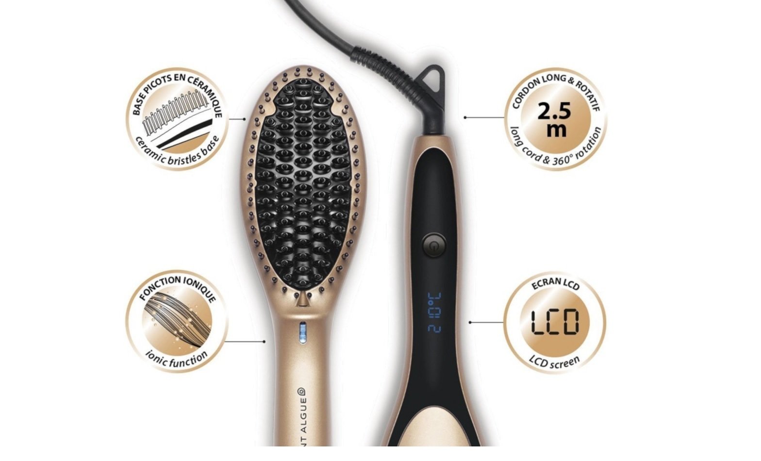 SZCZOTKA PROSTUJĄCA BLAUPUNKT ROZCZESYWANIE