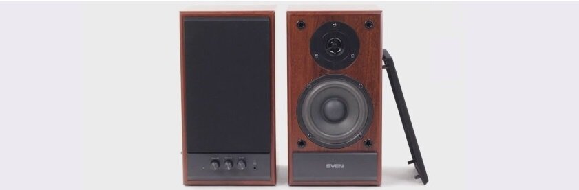Głośniki SVEN 2.0 SPS-702 bass reflex głębokie basy