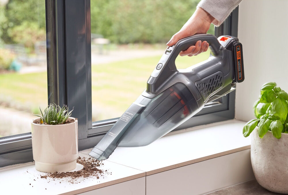 Odkurzacz reczny BLACK&DECKER BCHV001C1 + Akumulator Kompaktowe wymiary waga