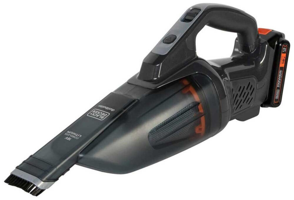 Odkurzacz reczny BLACK&DECKER BCHV001C1 + Akumulator Nasadka do kurzu i ssawka szczelinowa