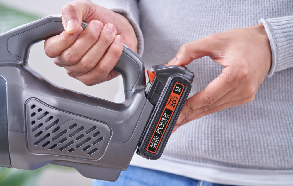 Odkurzacz reczny BLACK&DECKER BCHV001C1 + Akumulator wydajny akumulator o napięciu 20 V