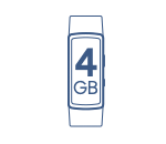 Samsung GearFit2 Pamięć 4GB