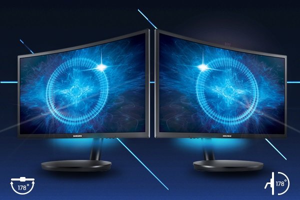 Samsung Matryca VA. Super szeroki kąt widzenia 178° Samsung Matryca VA. Super szeroki kąt widzenia 178°