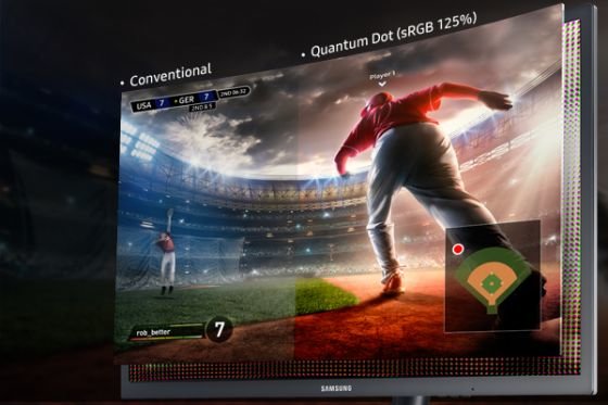Samsung Technologia Quantum Dot. Niewiarygodnie intensywne kolory Samsung Technologia Quantum Dot. Niewiarygodnie intensywne kolory