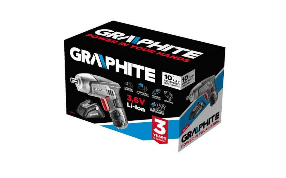 GRAPHITE-58G151 zestaw urządzenie instrukcja karta gwarancyjna