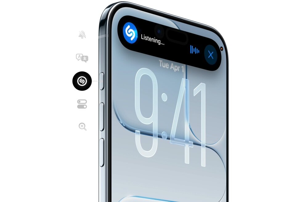 APPLE iPhone Air przycisk czynności konfigurowalny skrót funkcji