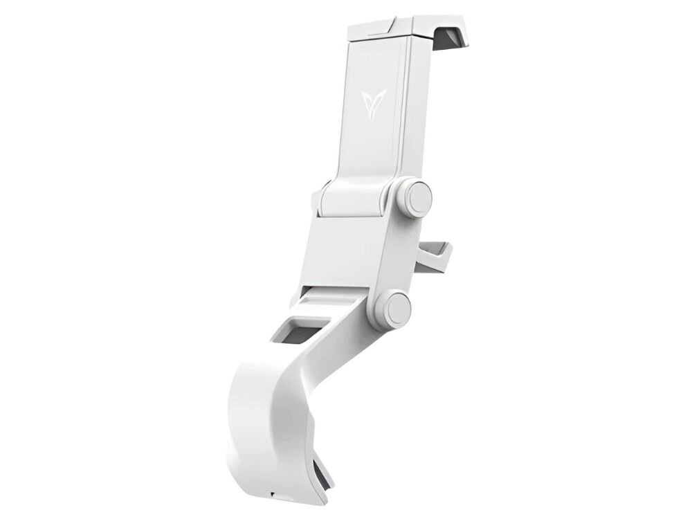 Uchwyt na telefon FLYDIGI do kontrolera Apex 5 Biały
                uchwyt na telefon na białym tle apex 5 mobilna rozgrywka mechanizm montażu smartfon dostęp do przycisków regulowany kąt nachylenia