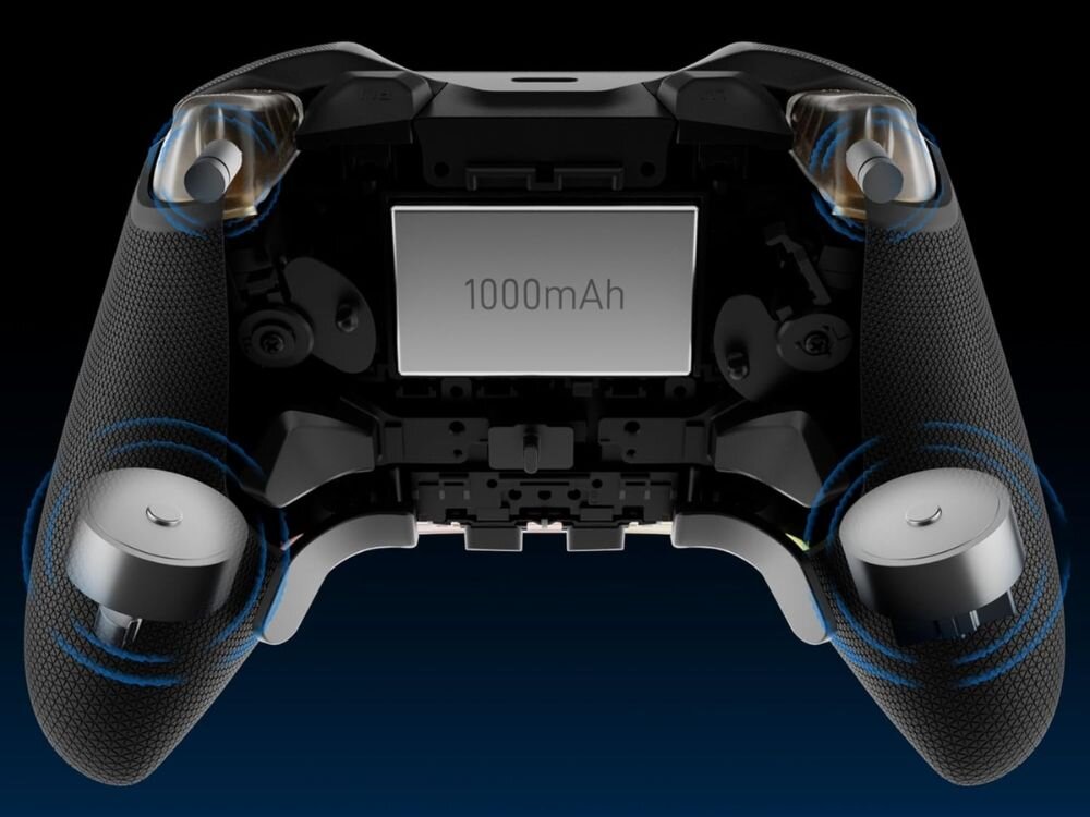 Kontroler FLYDIGI Vader 5 Pro Czarny
                kontroler od spodu trzy przewodowo bezprzewodowo bluetooth dongle 2.4ghz