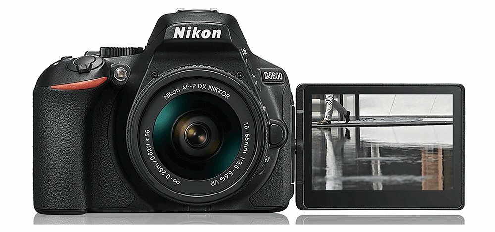 Aparat NIKON D5600 zasilanie ostrość filmy nagrywanie obudowa rozdzielczość AF zdjęcia matryca obiektyw