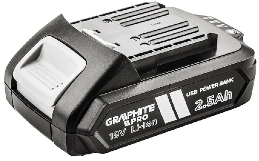 GRAPHITE-PRO-59GP400 zabezpieczenie wydajność akumulator sygnalizacja naładowanie power bank