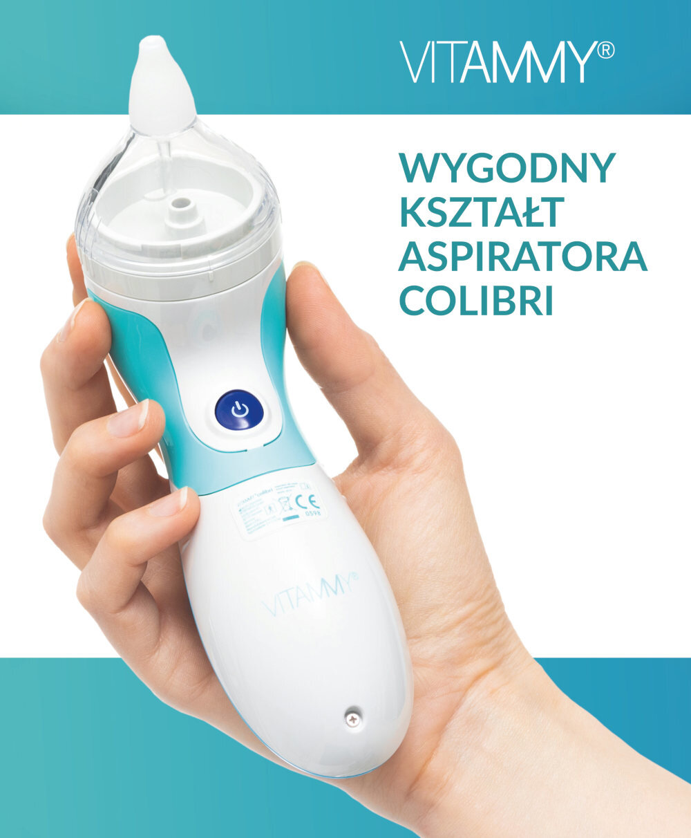 Aspirator do nosa VITAMMY Colibri dzialanie czyszczenie