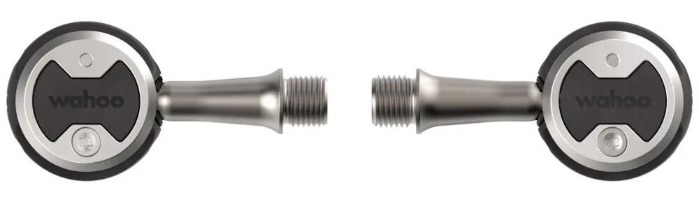 Pedały rowerowe WAHOO WFPRN1S53 Speedplay Nano WFPRN1S53 para pedałów na białym tle Precyzyjne ustawienie bloków Niewielka wysokość stosu wynosząca 11,5 mm przy montażu na 3 otwory i 8,5 mm przy 4 otworach