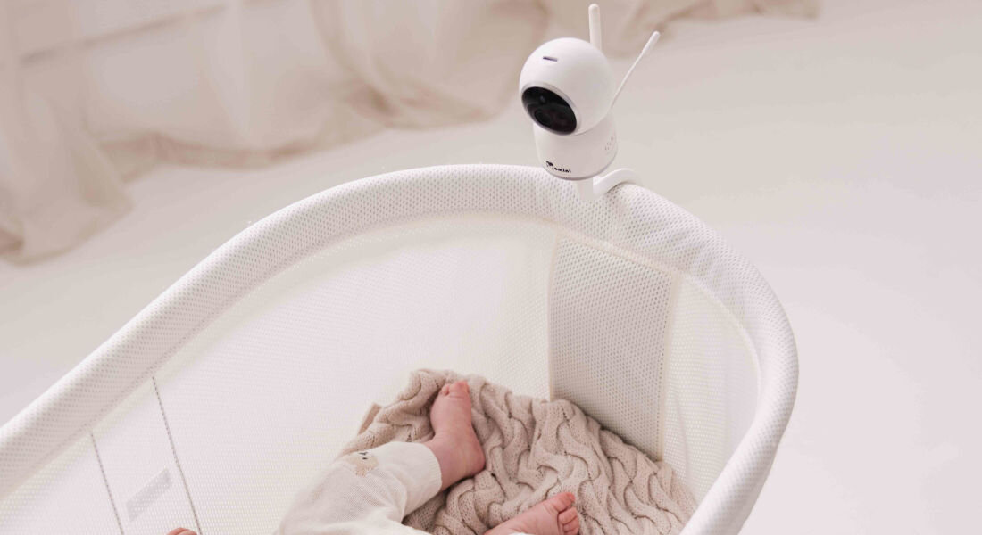 Kamera MOMINI BlissCam transmisja czujnik temperatury