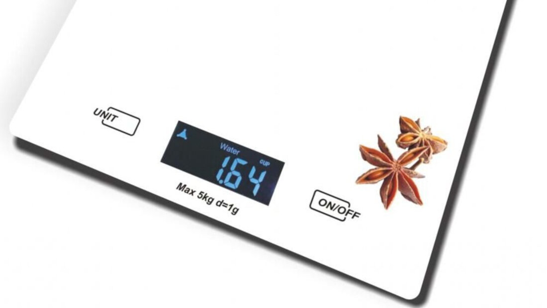 Waga LUCZNIK PT-852 Lemon oszczednosc czasu i energii funkcja automatycznego zerowania
