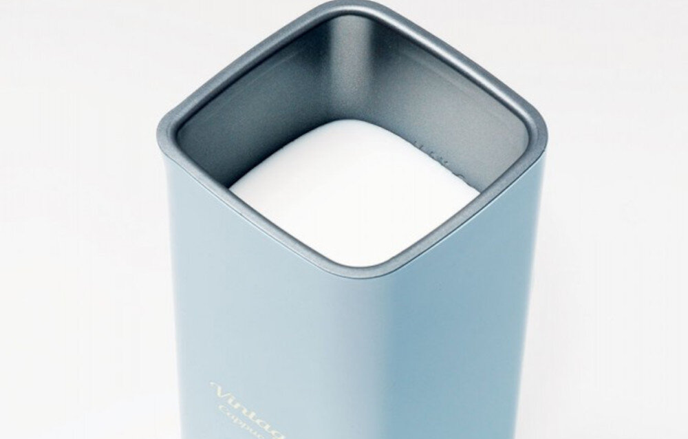 Spieniacz ARIETE Vintage Niebieski Dopasowana pojemność do 140 ml mleka lub podgrzewanie do 250 ml