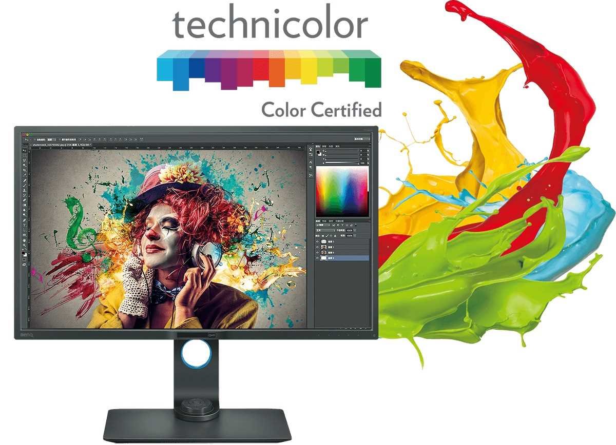 Monitor BENQ PD3200Q - Technicolor Color