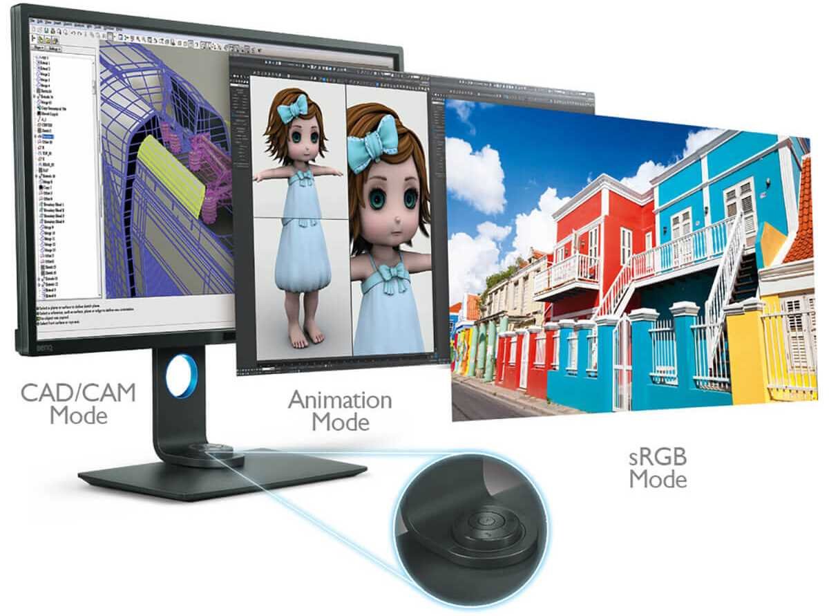 Monitor BENQ PD3200Q - Hotkey Puck