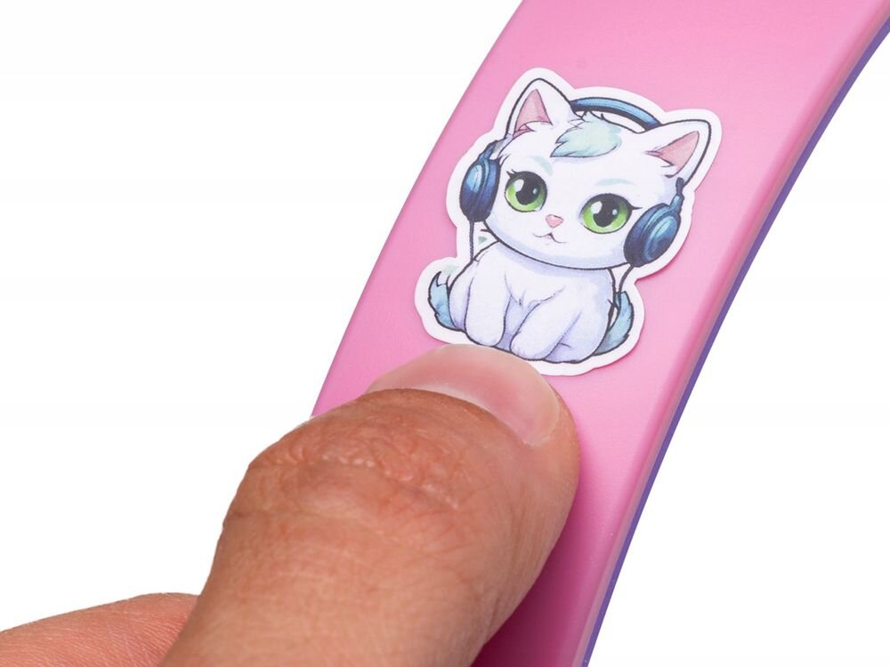 Słuchawki nauszne POWERLOCUS Pled Wired kompatybilne z telefonem, tabletem, komputerem i konsolą, kadr sł€chawek