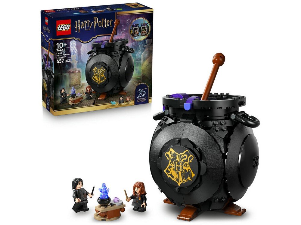 LEGO 76464 Harry Potter Kociołek: Sekretna sala zajęć z eliksirów  Zestaw 