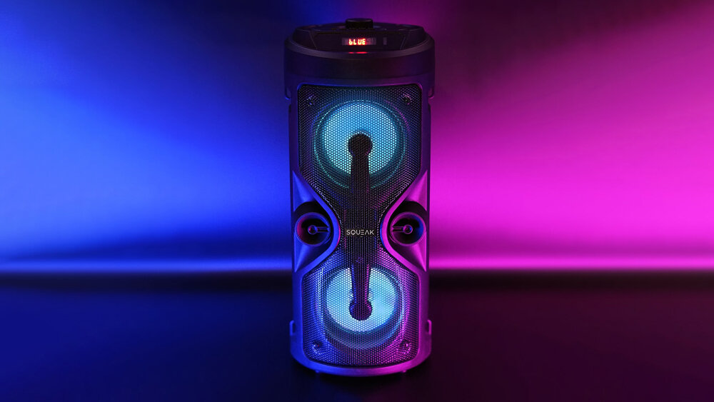 Głośnik mobilny SQUEAK Harmony kolory spotkanie atmosfera